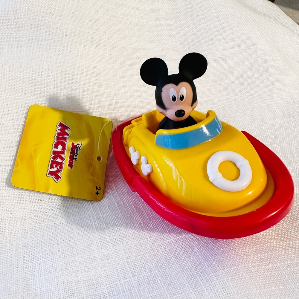 NEW Mickey boat shower water toys for babies toddlers kids boys girls